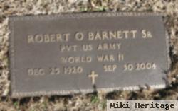 Robert O Barnett, Sr