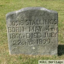 Mary Josephine "josie" Kidd Stallings