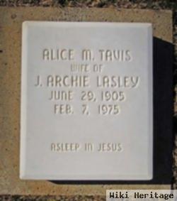 Alice Miller Tavis Lasley