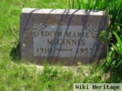 Edith Marie Edwards Mcginnis