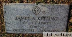 James A Keeling