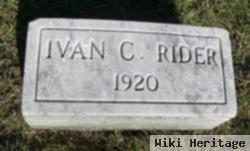 Ivan C. Rider