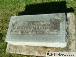 Bertha M. Leiter