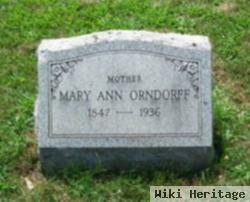 Mary Ann Ordorff