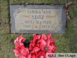 Sarina Ann Seitz