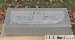 Eleanor "mickey" Mcvay Ertel