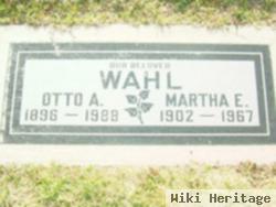 Martha E Wahl