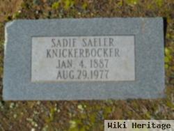 Sadie Saeler Knickerbocker