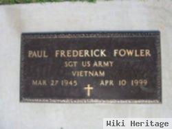 Paul Frederick Fowler