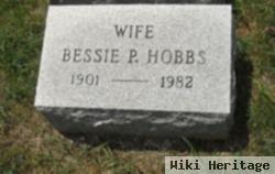 Bessie P. Hungerford Hobbs