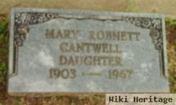 Mary Robnett Cantwell