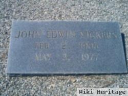 John Edwin Vickers