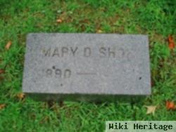 Mary O. Shoe