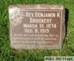 Rev Benjamin Kepler Brockert