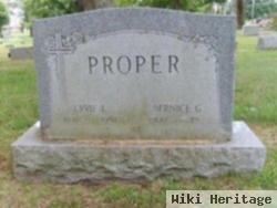 Ervie L Proper