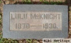 Lulu Sandlin Mcknight