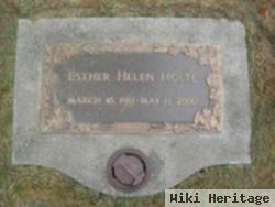 Esther Helen Holte