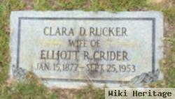 Clara D Rucker Crider