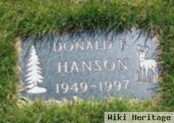 Donald F Hanson