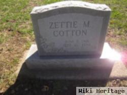Zettie M. Cotton