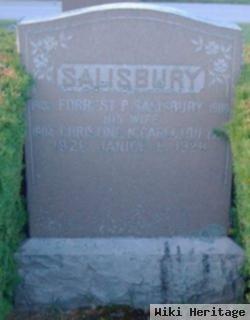 Forrest P. Salisbury