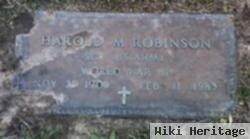 Harold M. "monk" Robinson