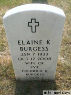 Elaine K Burgess