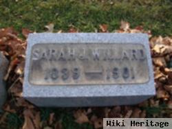 Sarah J. Willard