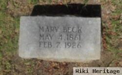 Mary Malvina Pate Beck