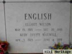Elliott Wilson English