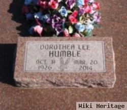 Dorothea Lee Bernhardt Humble