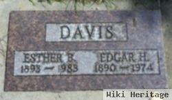 Edgar H Davis