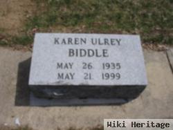 Karen Ulrey Biddle