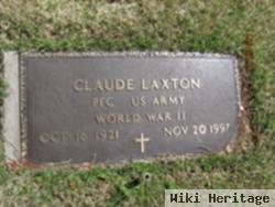 Pfc Claude Laxton