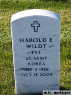 Harold E Wildt