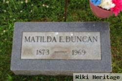 Matilda E. Woodard Duncan