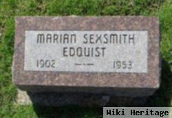 Marian Sexsmith Edquist