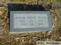 Miriam Carolyn Porter Segnar