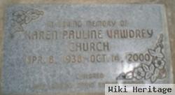 Karen Pauline Vawdrey Church