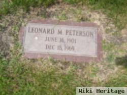 Leonard M Peterson