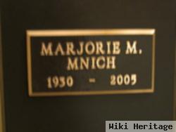 Marjorie M Mnich