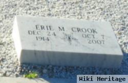 Erie M Crook
