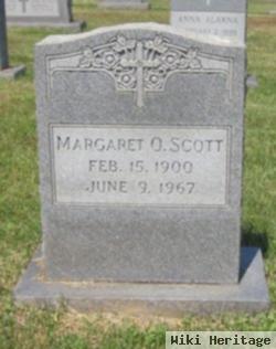 Margaret O Scott