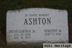 David Gordon Ashton, Jr