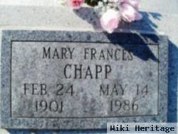 Mary Frances Blecha Chapp