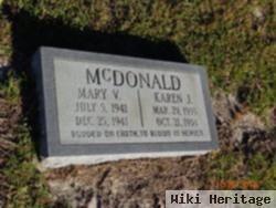 Mary V Mcdonald