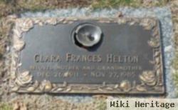 Clara Frances Vernon Helton