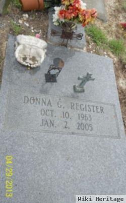 Donna G Register