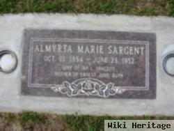 Almyrta Marie Sargent