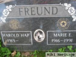 Harold E "hap" Freund